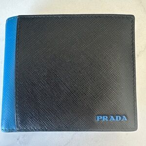 Prada Saffiano Leather Bi-fold Wallet